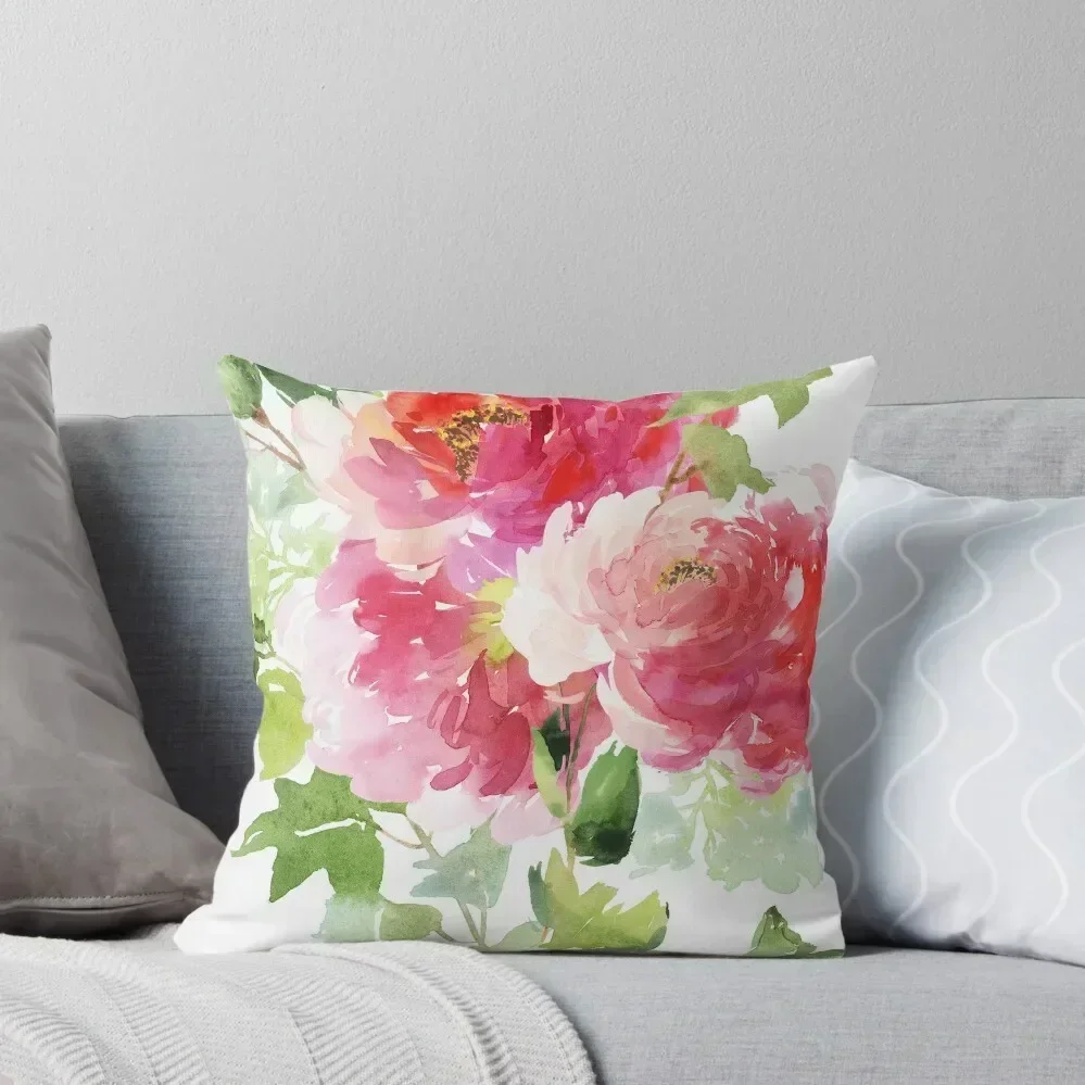 Wild Peonies Bouquet in Pink Watercolor Throw Pillow pillows decor home Pillow Cases Decorative pillow
Wild Peonies Bouquet in Pink Watercolor Throw Pillow pillows decor home Pillow Cases Decorative pillow