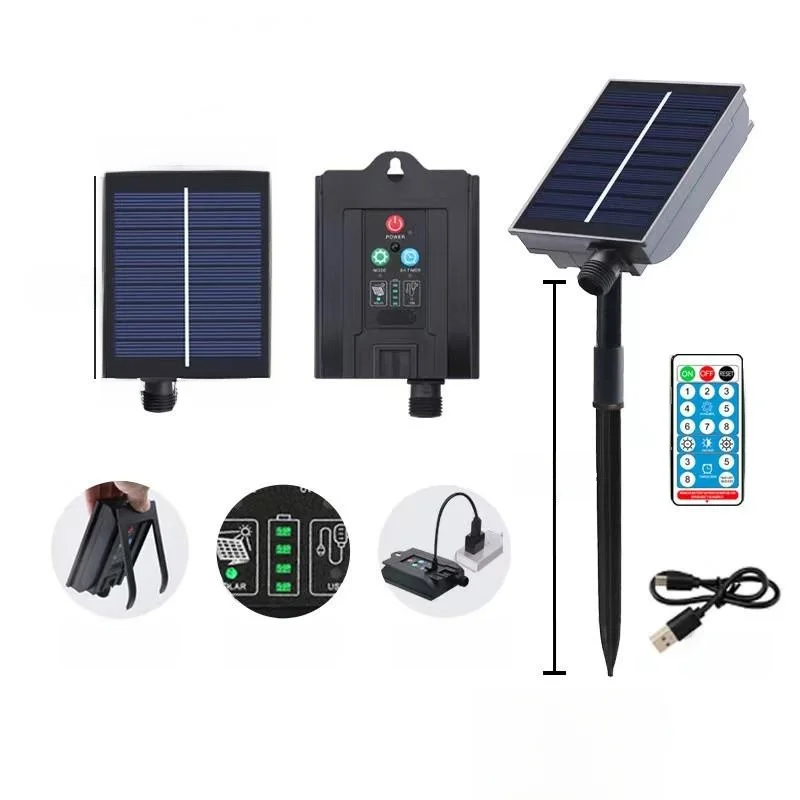 Solar Panel Decorative LED Color Light String Controller Transformer Photovoltaic Board Festival Decoration Accessories
Solar Panel Decorative LED Color Light String Controller Transformer Photovoltaic Board Festival Decoration Accessories