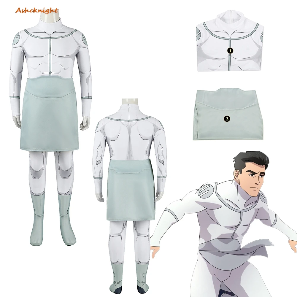 Cartoon Invincible Cosplay Viltrumite Jumpsuit Apron Clothes Men Party Disguise Roleplay Outfit Suit Halloween Costume Carnival
Cartoon Invincible Cosplay Viltrumite Jumpsuit Apron Clothes Men Party Disguise Roleplay Outfit Suit Halloween Costume Carnival