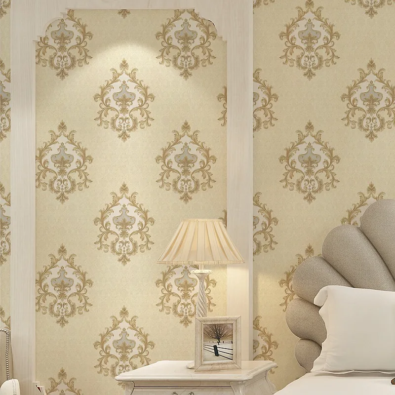 Classic European Damask Floral Wallpaper 3D Embossed Non Self Adhesive Wall Mural for Home Living Room Bedroom Decoration
Classic European Damask Floral Wallpaper 3D Embossed Non Self Adhesive Wall Mural for Home Living Room Bedroom Decoration
