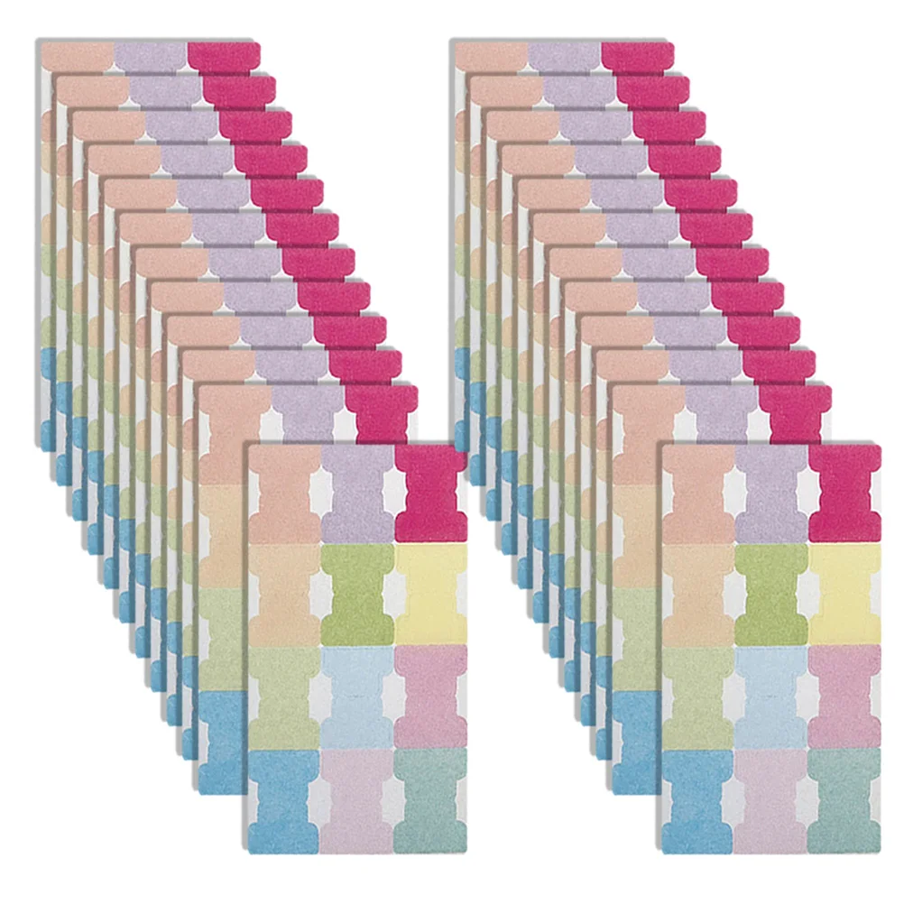 24 Sheets Book Sticky Tabs Index Labels Page Markers Writable Lasting Study Work Supplies Non Damaging Annotation Notes
24 Sheets Book Sticky Tabs Index Labels Page Markers Writable Lasting Study Work Supplies Non Damaging Annotation Notes