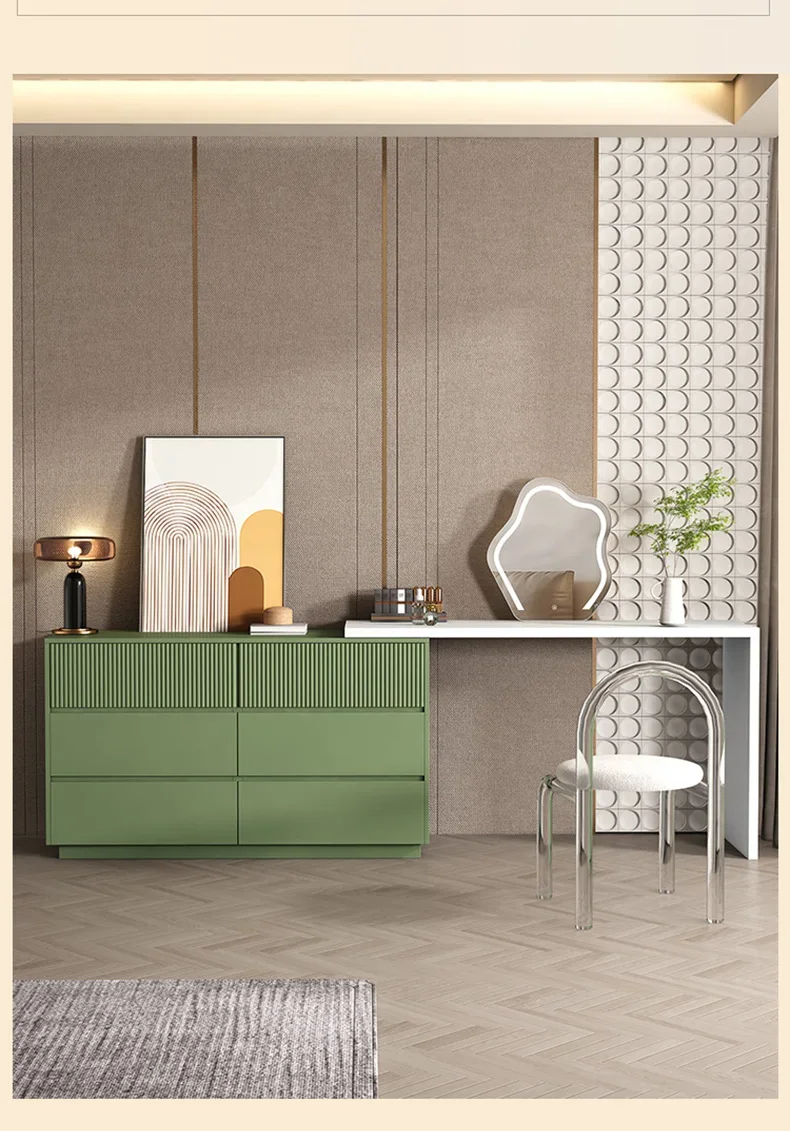 *French cream wind chest, vanity table, integrated small apartment, bedroom, retractable corner dresser, bedside storage cabinet
*French cream wind chest, vanity table, integrated small apartment, bedroom, retractable corner dresser, bedside storage cabinet