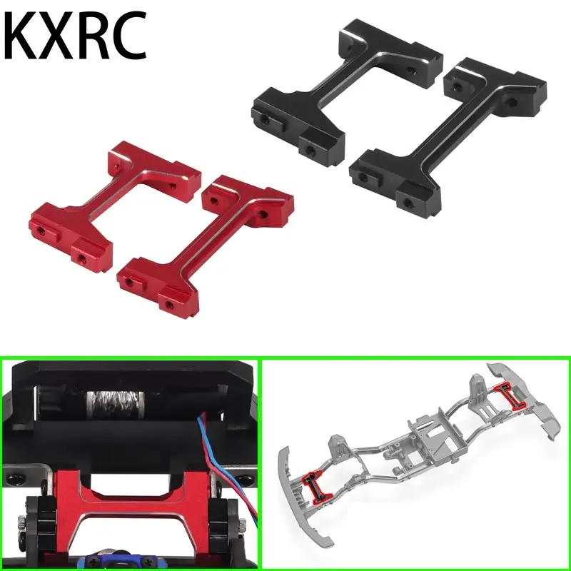 KXRC TRX4M Metal Front and Rear Bumper Bracket Connectors for 1/18 RC Crawler Car Traxxas TRX4-M Defender Bronco Upgrade Parts
KXRC TRX4M Metal Front and Rear Bumper Bracket Connectors for 1/18 RC Crawler Car Traxxas TRX4-M Defender Bronco Upgrade Parts