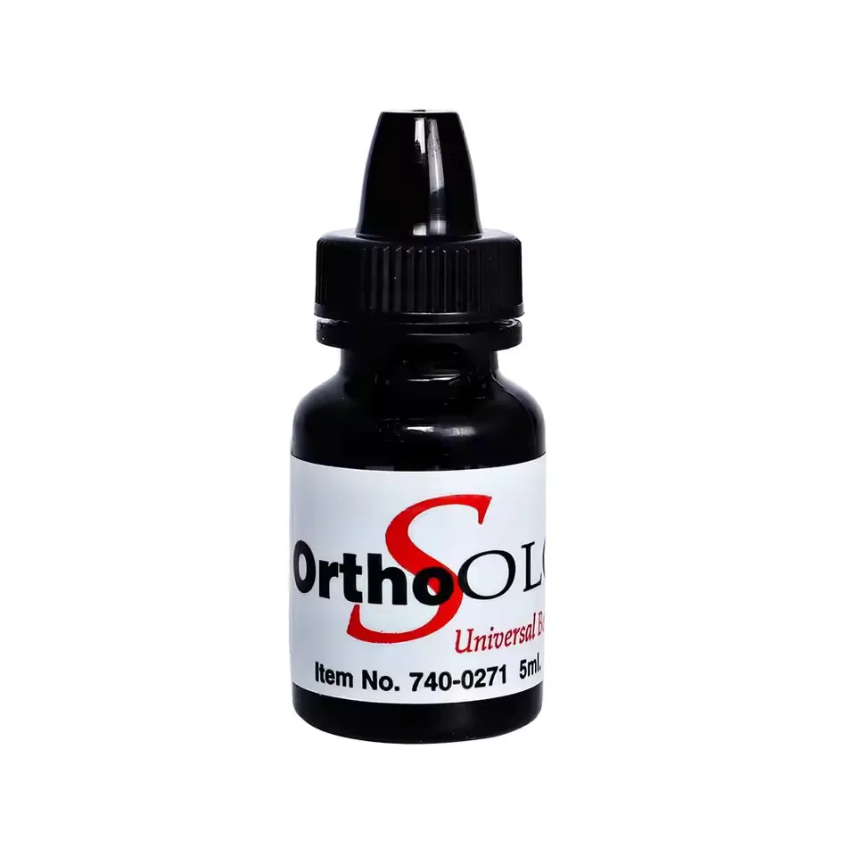 Dental Orthodontic Adhesive Ormco Ortho Solo 740-0271 Light Cure Universal Bonding Primer 5ml/Bottle
Dental Orthodontic Adhesive Ormco Ortho Solo 740-0271 Light Cure Universal Bonding Primer 5ml/Bottle