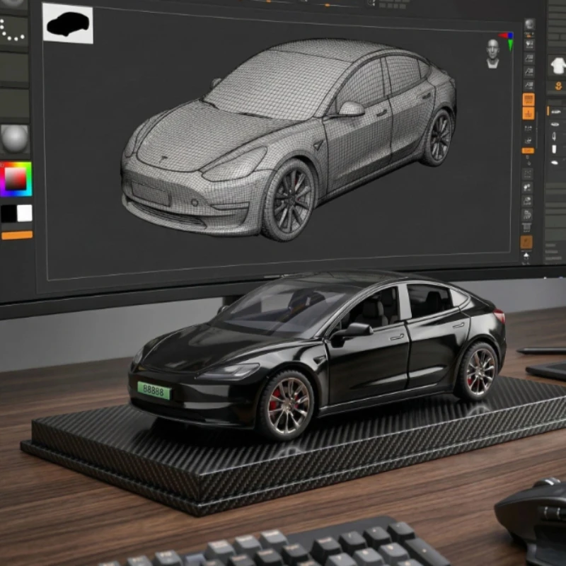 1/32-model3 alloy car model simulation new energy car miniature model boy toy bedroom desktop car ornament decoration gift
1/32-model3 alloy car model simulation new energy car miniature model boy toy bedroom desktop car ornament decoration gift