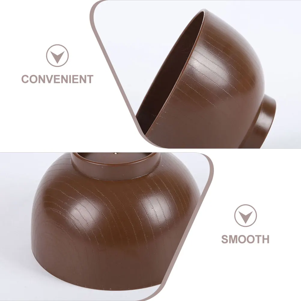 2Pcs Japanese Small Soup Bowl Ramen Rice Bowls Unbreakable Kitchen Supply Smooth Surface Practical Wooden Texture
2Pcs Japanese Small Soup Bowl Ramen Rice Bowls Unbreakable Kitchen Supply Smooth Surface Practical Wooden Texture