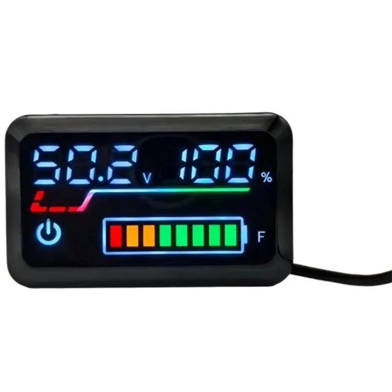 Electric Vehicle Battery Indicator 48V-72V Scooter Small Accurate Battery Indicator High Quality And Durability
Electric Vehicle Battery Indicator 48V-72V Scooter Small Accurate Battery Indicator High Quality And Durability