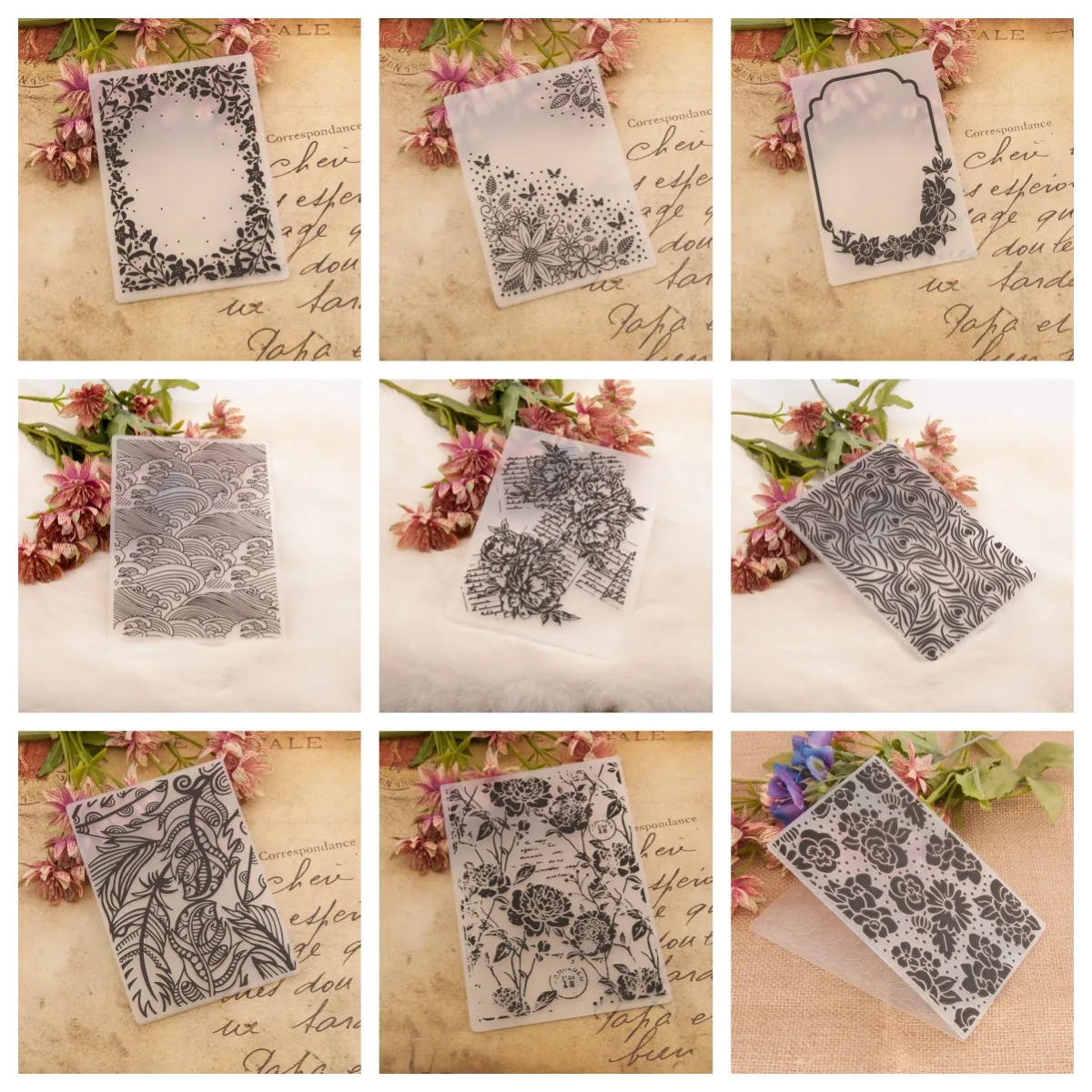 Пластиковая папка для тиснения YINISE для трафаретов для скрапбукинга, фонарик с цветком, сделай сам, бумажник, альбом, карты, изготовление декорирования, скрапбукинга, новинка
Пластиковая папка для тиснения YINISE для трафаретов для скрапбукинга, фонарик с цветком, сделай сам, бумажник, альбом, карты, изготовление декорирования, скрапбукинга, новинка