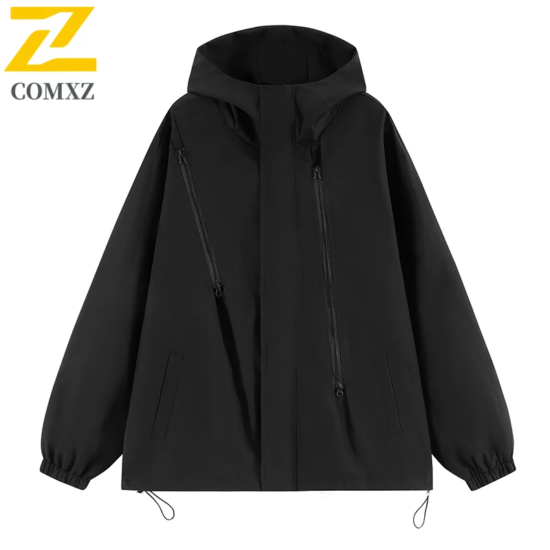 Man Jacket New Autumn Trendy Hooded Multiple Pockets Waterproof Outerwear Outdoor Camping Travel Breathable Windproof Rush Coat
Man Jacket New Autumn Trendy Hooded Multiple Pockets Waterproof Outerwear Outdoor Camping Travel Breathable Windproof Rush Coat
