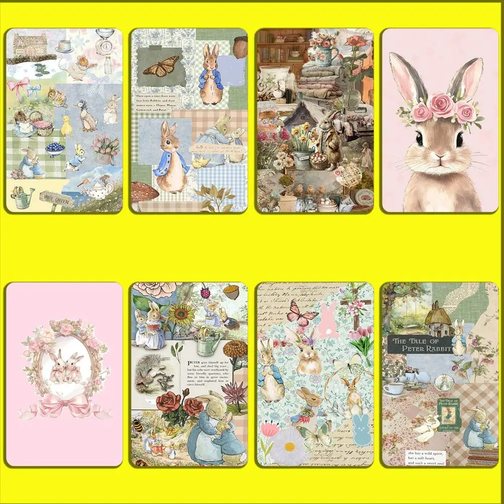 Cute Lovely P-Peter Rabbit Card Stickers For Debit Bank Credit Cards Metro Bus Pass Sticker Decoration Cover Skin
Cute Lovely P-Peter Rabbit Card Stickers For Debit Bank Credit Cards Metro Bus Pass Sticker Decoration Cover Skin