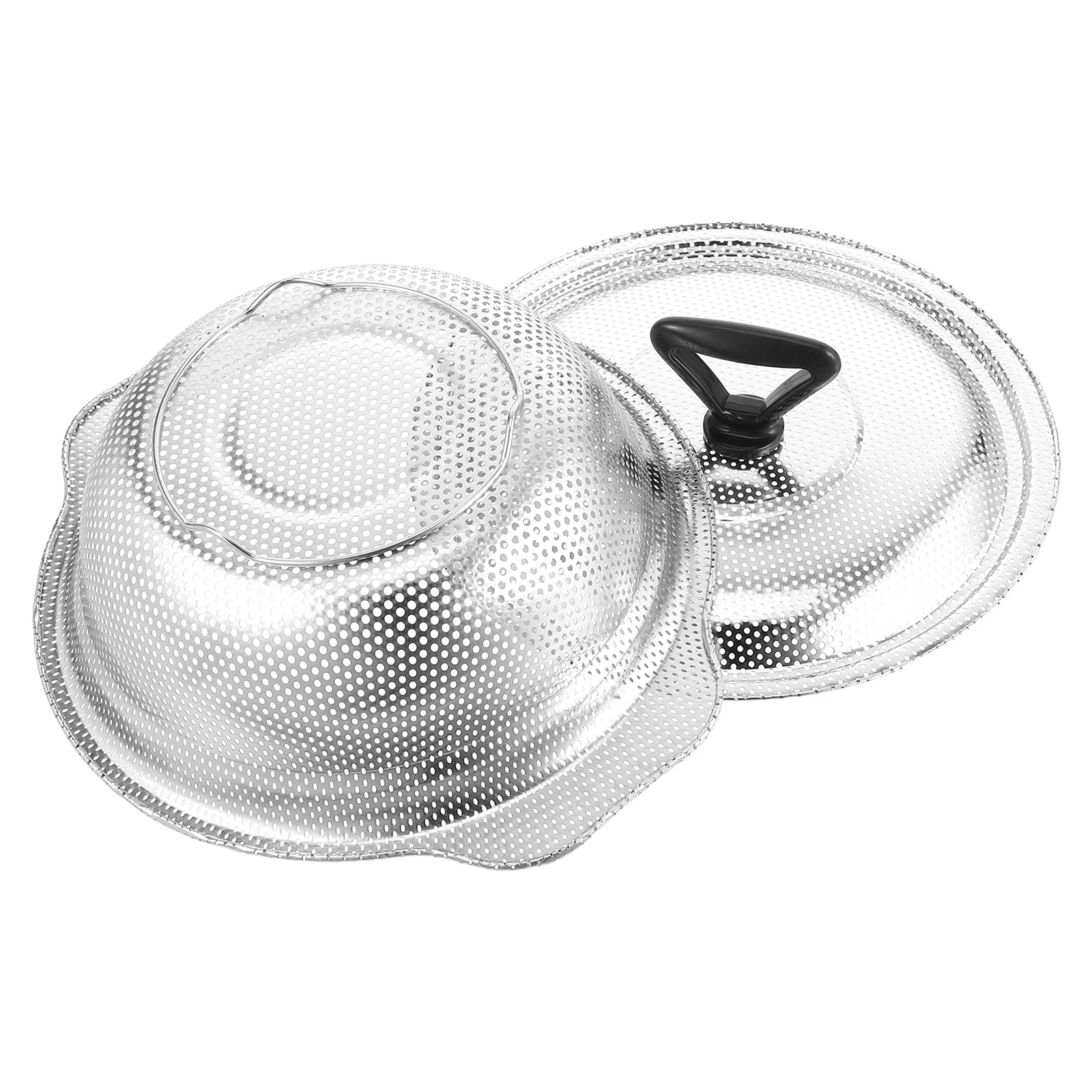 Stainless Steel Colander Fine Mesh Drain Basket For Fruit Vegetables Washing Vegetable Draining Food Strainer Rice Bowl Sink
Stainless Steel Colander Fine Mesh Drain Basket For Fruit Vegetables Washing Vegetable Draining Food Strainer Rice Bowl Sink