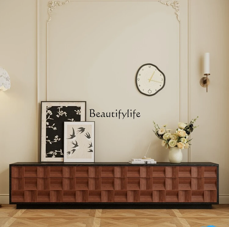 /Medieval solid wood floor-to-ceiling TV cabinet integrated with ash wood TV cabinet against the wall
/Medieval solid wood floor-to-ceiling TV cabinet integrated with ash wood TV cabinet against the wall