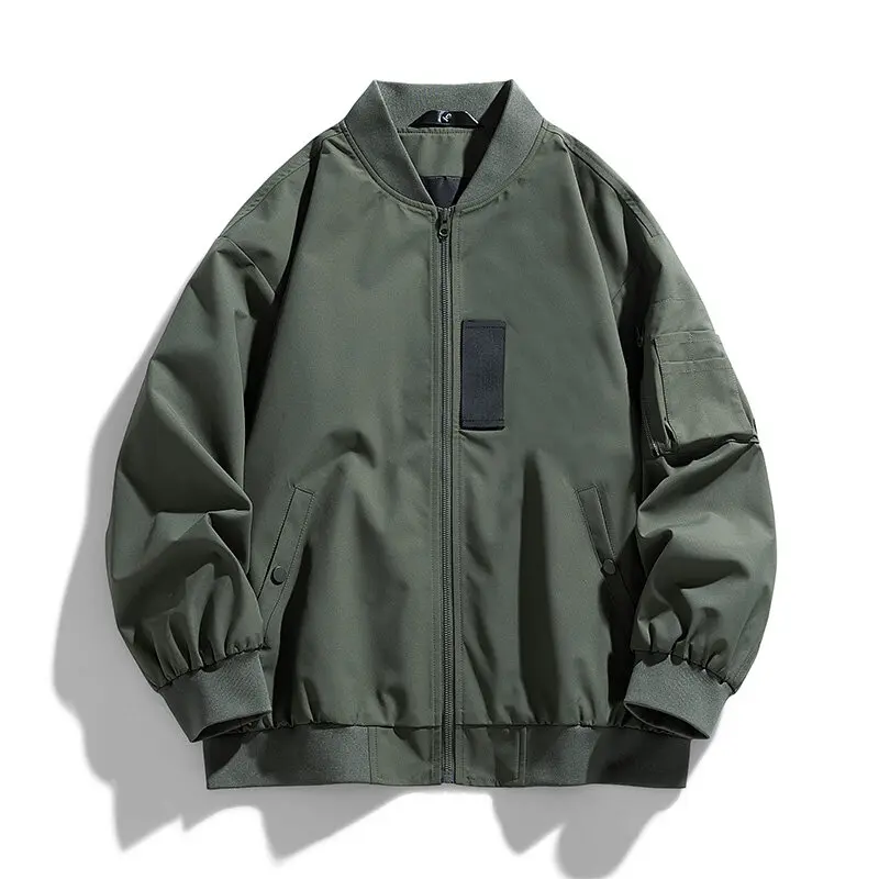 JK Men Harbor Wind две открытые свободные бейсбольные куртки с простой курткой с плечами
JK Men Harbor Wind две открытые свободные бейсбольные куртки с простой курткой с плечами