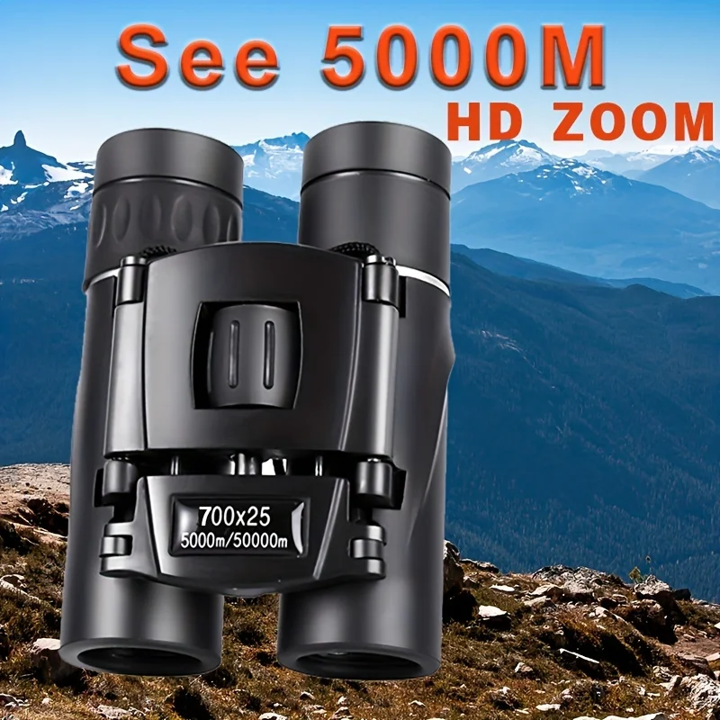 700X25 Binoculars HD Telescope Fully multilayer coated lens Mini For Outdoor Wildlife Observation Camping Hiking
700X25 Binoculars HD Telescope Fully multilayer coated lens Mini For Outdoor Wildlife Observation Camping Hiking