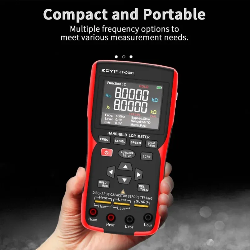 1pc new ZOYI ZT-DQ01 Intelligent LCR Tester digital bridge 100KHz , automatic measurement of resistance#familitrade
1pc new ZOYI ZT-DQ01 Intelligent LCR Tester digital bridge 100KHz , automatic measurement of resistance#familitrade