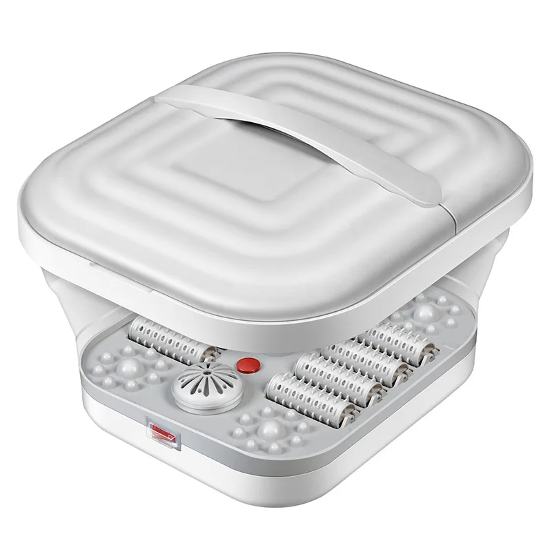 110V Volt Folding Foot Soaking Bucket One-click Start Portable Constant Temperature Heating Roller Massage, Light Grey
110V Volt Folding Foot Soaking Bucket One-click Start Portable Constant Temperature Heating Roller Massage, Light Grey