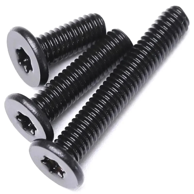 M2 M2.5 M3 M4 M5 M6 M8 Torx Star Socket Bolts Black 304 Stainless Steel CM Flat Thin Head Laptop Screws With Wrench Keys
M2 M2.5 M3 M4 M5 M6 M8 Torx Star Socket Bolts Black 304 Stainless Steel CM Flat Thin Head Laptop Screws With Wrench Keys