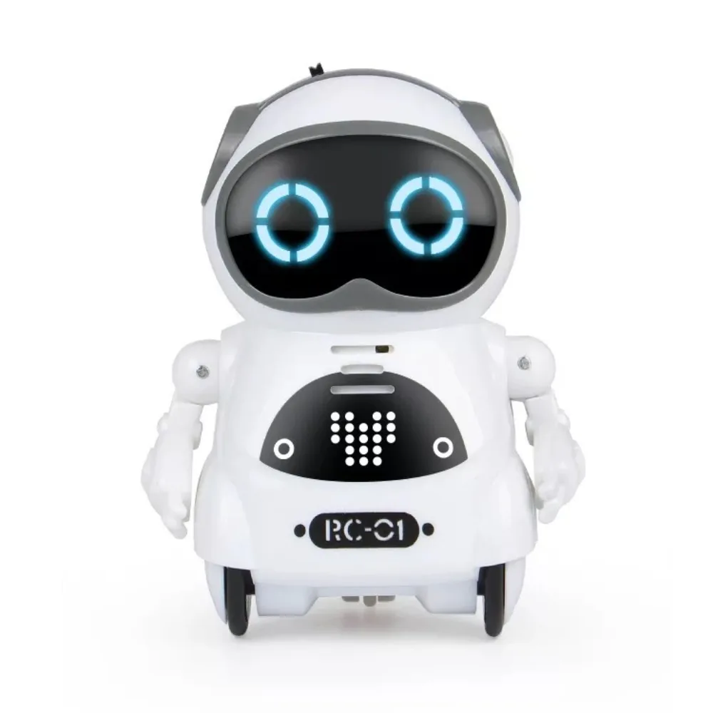 Voice Recognition Pocket Robot Smart Robot Telling Story Talking Interactive Robot Singing Dancing Communication Mini Robot Toy
Voice Recognition Pocket Robot Smart Robot Telling Story Talking Interactive Robot Singing Dancing Communication Mini Robot Toy