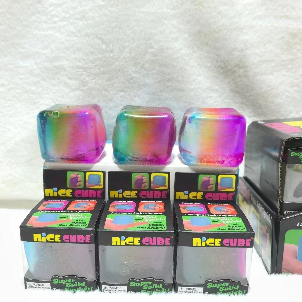 Rainbow Cube Squishy Fidget Toy CubeStress Relief and Fingertip Release Toy blind box Sensory Stress Reliever Fidget Tool
Rainbow Cube Squishy Fidget Toy CubeStress Relief and Fingertip Release Toy blind box Sensory Stress Reliever Fidget Tool