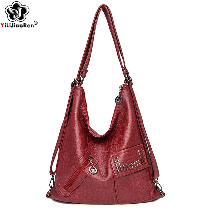 Fashion Handbags Women Multi-pocket Shoulder Bags Designer Large Tote Ladies Hand Bag High Quality Leather Crossbody Bags
Fashion Handbags Women Multi-pocket Shoulder Bags Designer Large Tote Ladies Hand Bag High Quality Leather Crossbody Bags