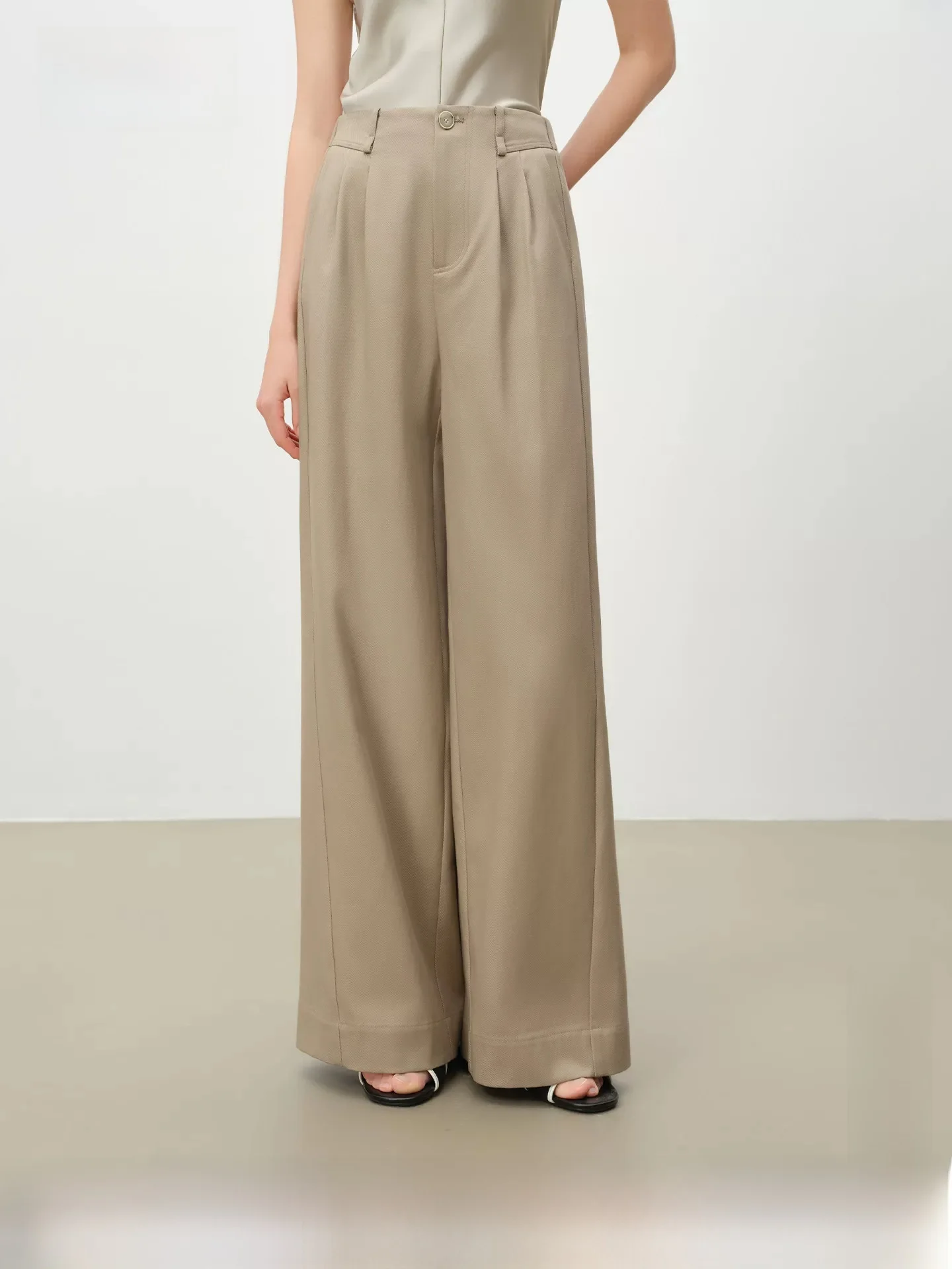 Slimming High Waist Wide Leg Pants Women's Loose Drapey Casual Trousers Floor Length Comfortable Cotton Blend Commute Wear
Slimming High Waist Wide Leg Pants Women's Loose Drapey Casual Trousers Floor Length Comfortable Cotton Blend Commute Wear