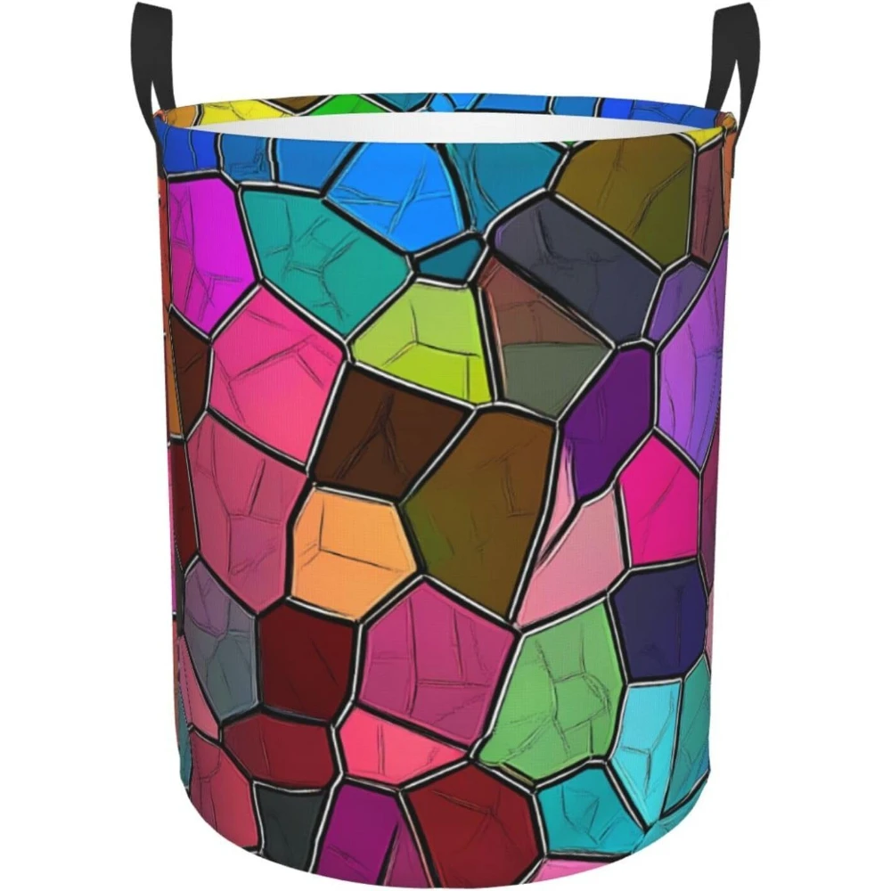 Colorful Tie Dye Stained Glass Laundry Basket Hamper Large Kids Storage Basket Toy Organizer Bins For Bathroom
Colorful Tie Dye Stained Glass Laundry Basket Hamper Large Kids Storage Basket Toy Organizer Bins For Bathroom