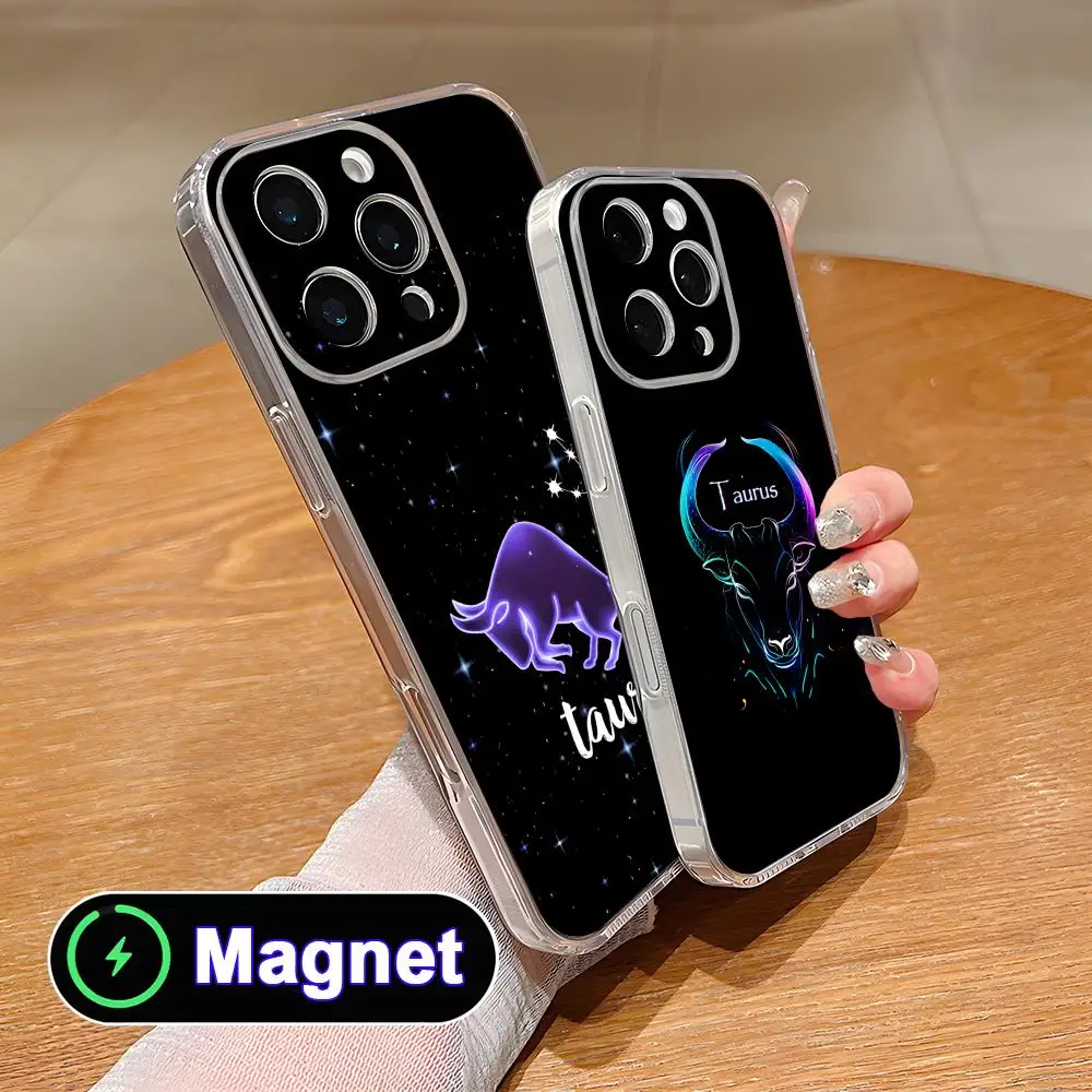 Zodiac Sign Taurus Phone Case for iPhone 17 16 15 14 13 12 11 Air Pro Max Plus Mini Soft TPU Clear Magsafe Cover
Zodiac Sign Taurus Phone Case for iPhone 17 16 15 14 13 12 11 Air Pro Max Plus Mini Soft TPU Clear Magsafe Cover