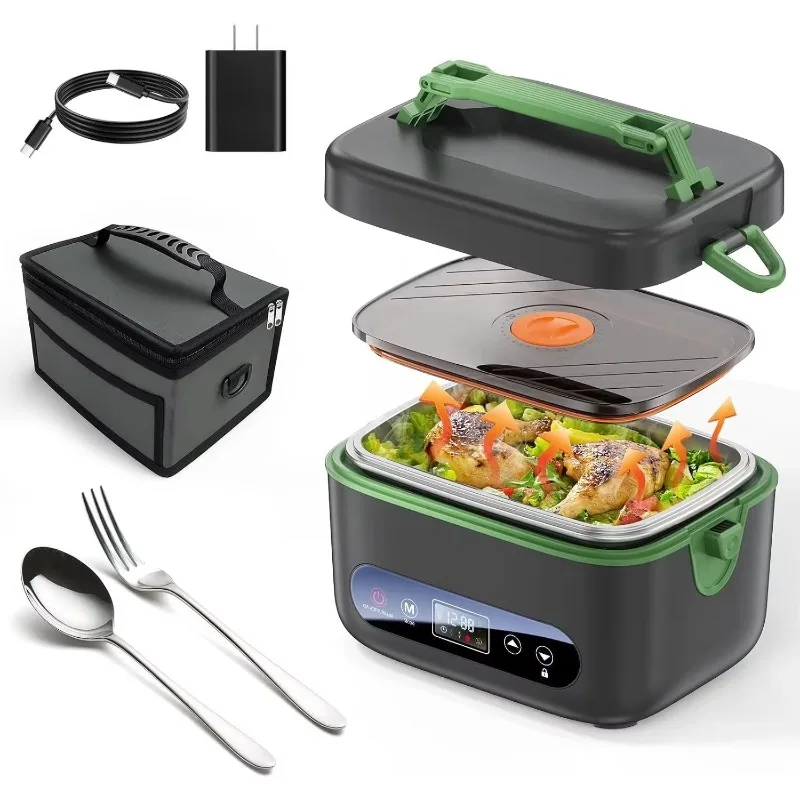 New Wireless Portable Camping Electric Lunch Box No Water Electric Lunch Box Cordless Electric Heating Stainless Steel Lunch Box
New Wireless Portable Camping Electric Lunch Box No Water Electric Lunch Box Cordless Electric Heating Stainless Steel Lunch Box