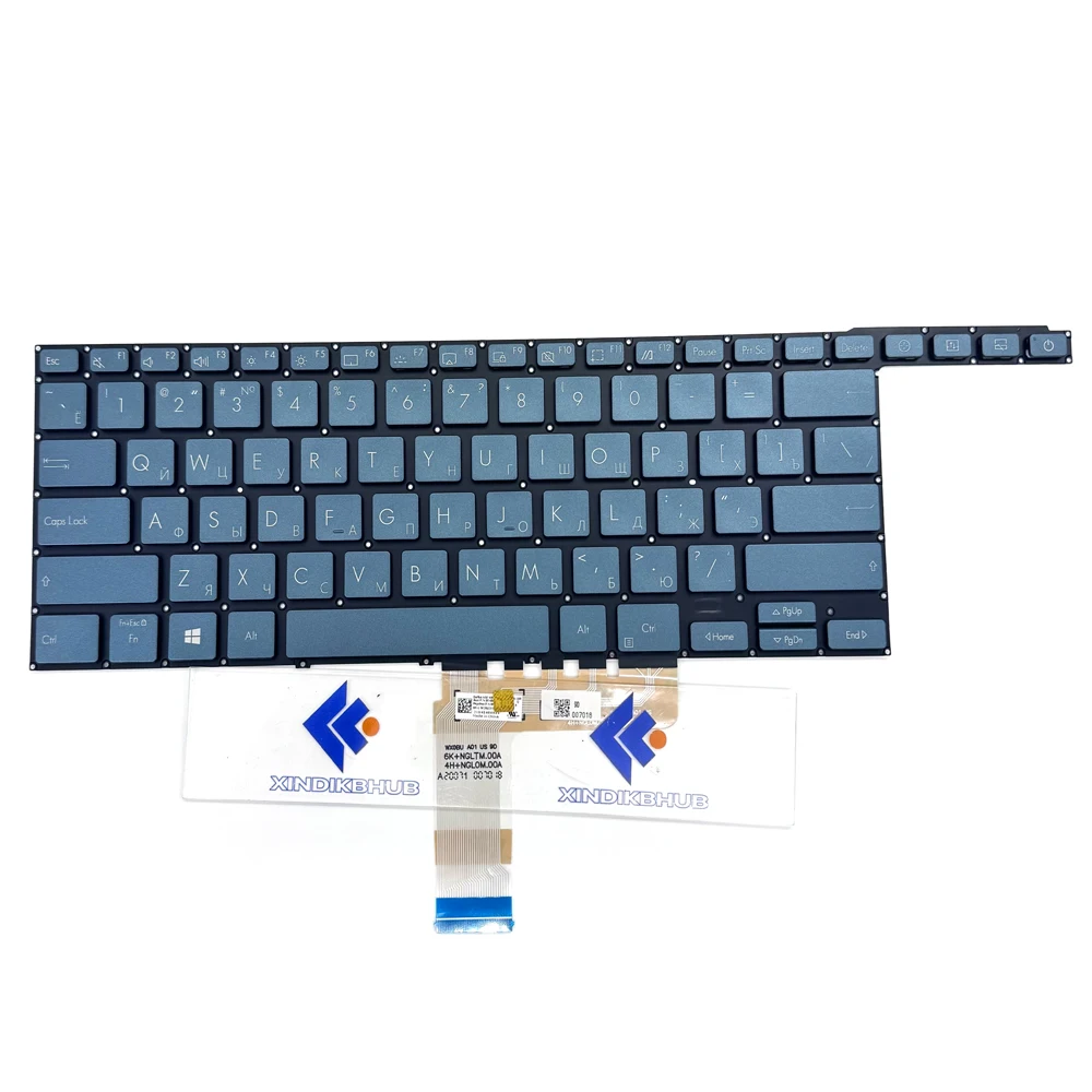 XIN-Russian/Ukrainian RU UA Backlit Laptop Keyboard For Asus Zenbook Pro Duo 15 ux581 UX581G Ux581gv ux581lv X2 Pro UX5000G
XIN-Russian/Ukrainian RU UA Backlit Laptop Keyboard For Asus Zenbook Pro Duo 15 ux581 UX581G Ux581gv ux581lv X2 Pro UX5000G