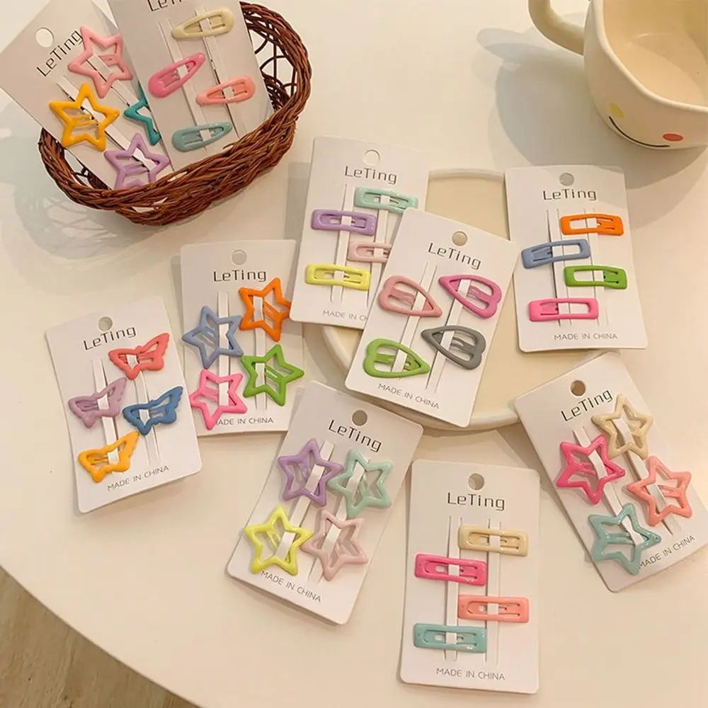 Star y2k Butterfly Metal Hairpin Female Hair Accessories Children Hairpin Set Korean Style Headwear Girl Baby Hair Clip 
Star y2k Butterfly Metal Hairpin Female Hair Accessories Children Hairpin Set Korean Style Headwear Girl Baby Hair Clip