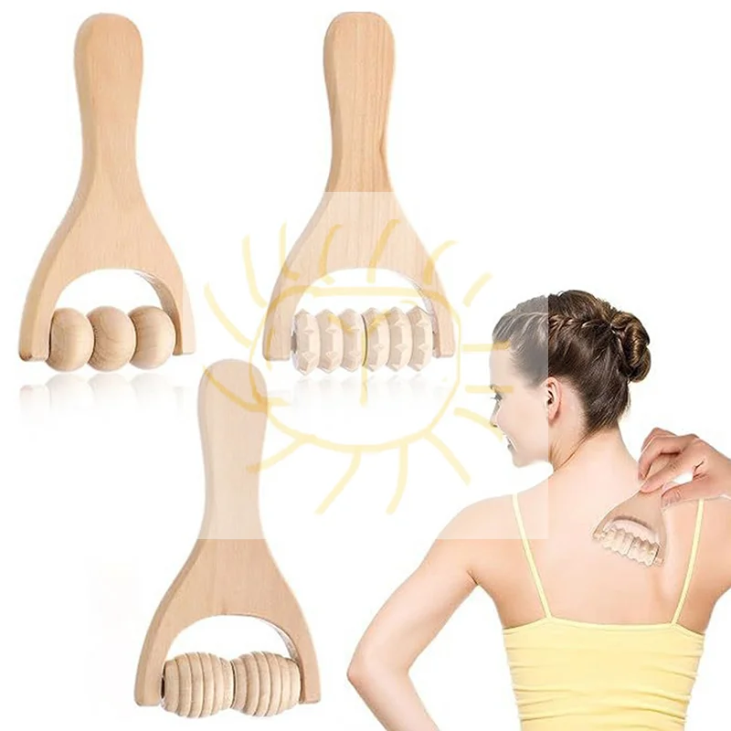 Wooden Roller Massager Therapy Body Massager Face Shoulder Neck Hand Push Rolling Massager Body Soothing Relaxing Massage Tools
Wooden Roller Massager Therapy Body Massager Face Shoulder Neck Hand Push Rolling Massager Body Soothing Relaxing Massage Tools