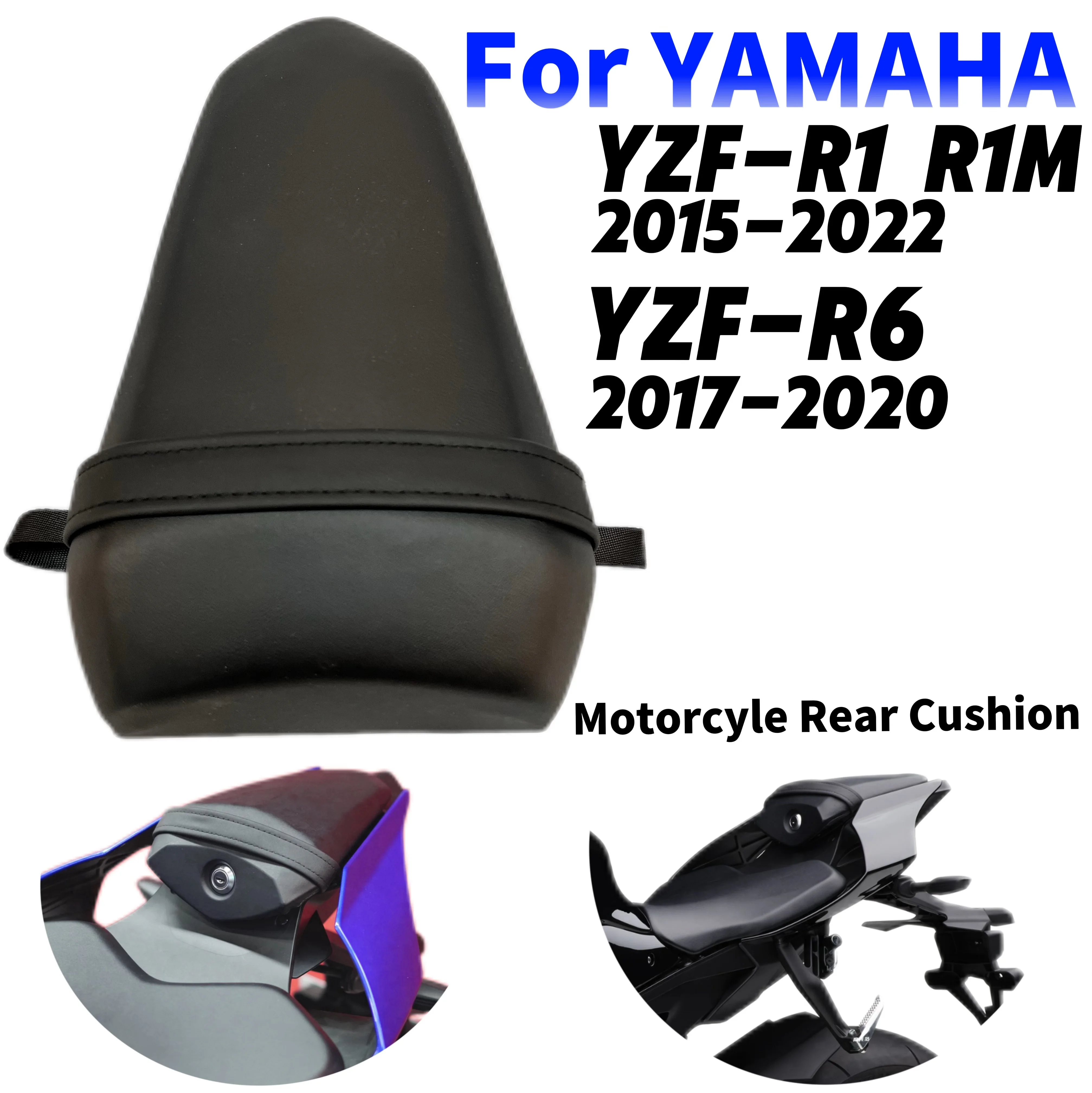 Подходит для Yamaha YZF-R1 R1M 2015-2022 YZF-R6 2017-2020 заднее ПАССАЖИРСКОЕ СИДЕНЬЕ мотоцикла, черное заднее сиденье
Подходит для Yamaha YZF-R1 R1M 2015-2022 YZF-R6 2017-2020 заднее ПАССАЖИРСКОЕ СИДЕНЬЕ мотоцикла, черное заднее сиденье