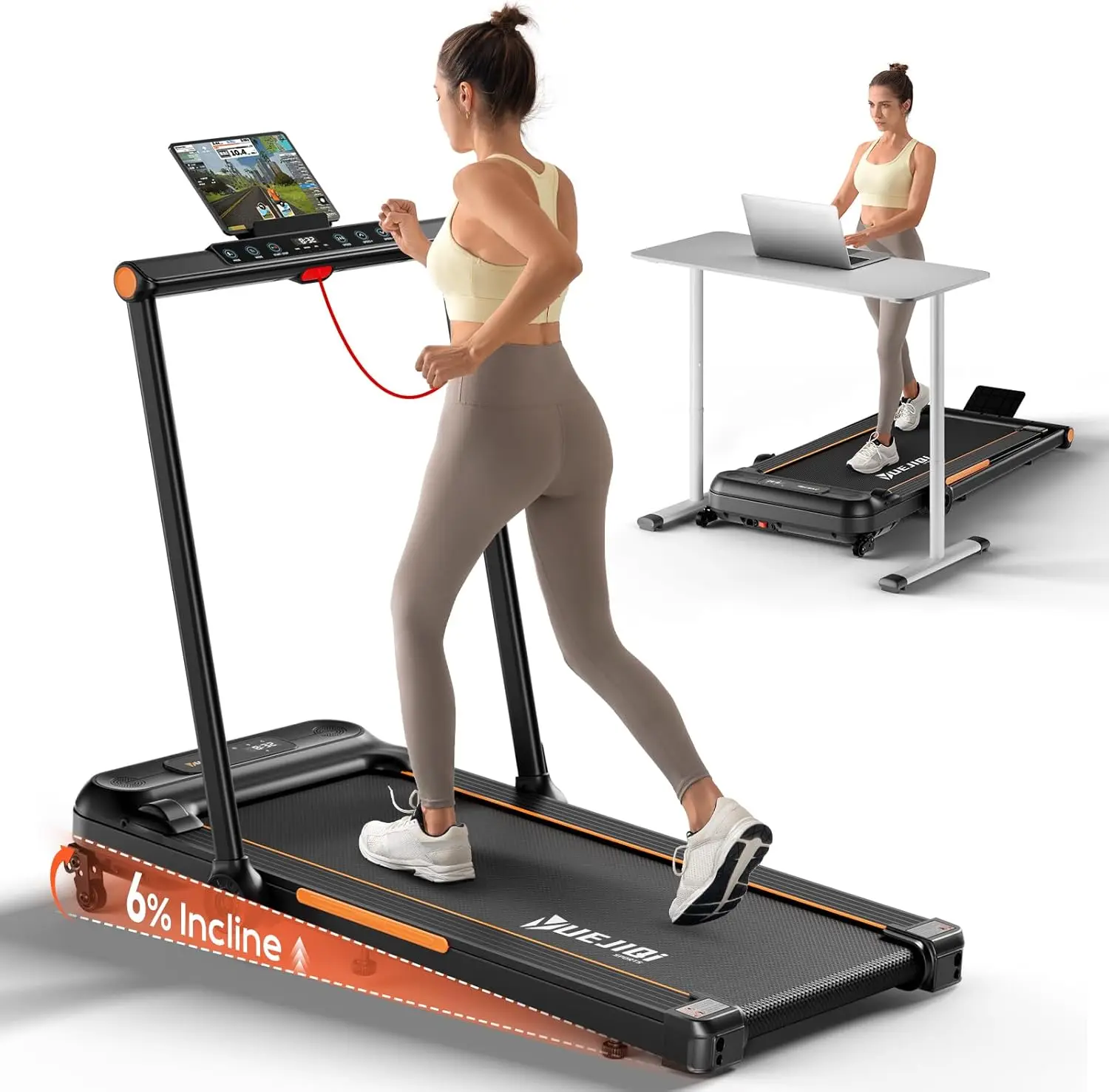 Treadmills for Home, 3.0HP Folding Treadmill with Incline, Small Space Portable Running Machine, 240 Lbs Capacity with 12 Preset
Treadmills for Home, 3.0HP Folding Treadmill with Incline, Small Space Portable Running Machine, 240 Lbs Capacity with 12 Preset