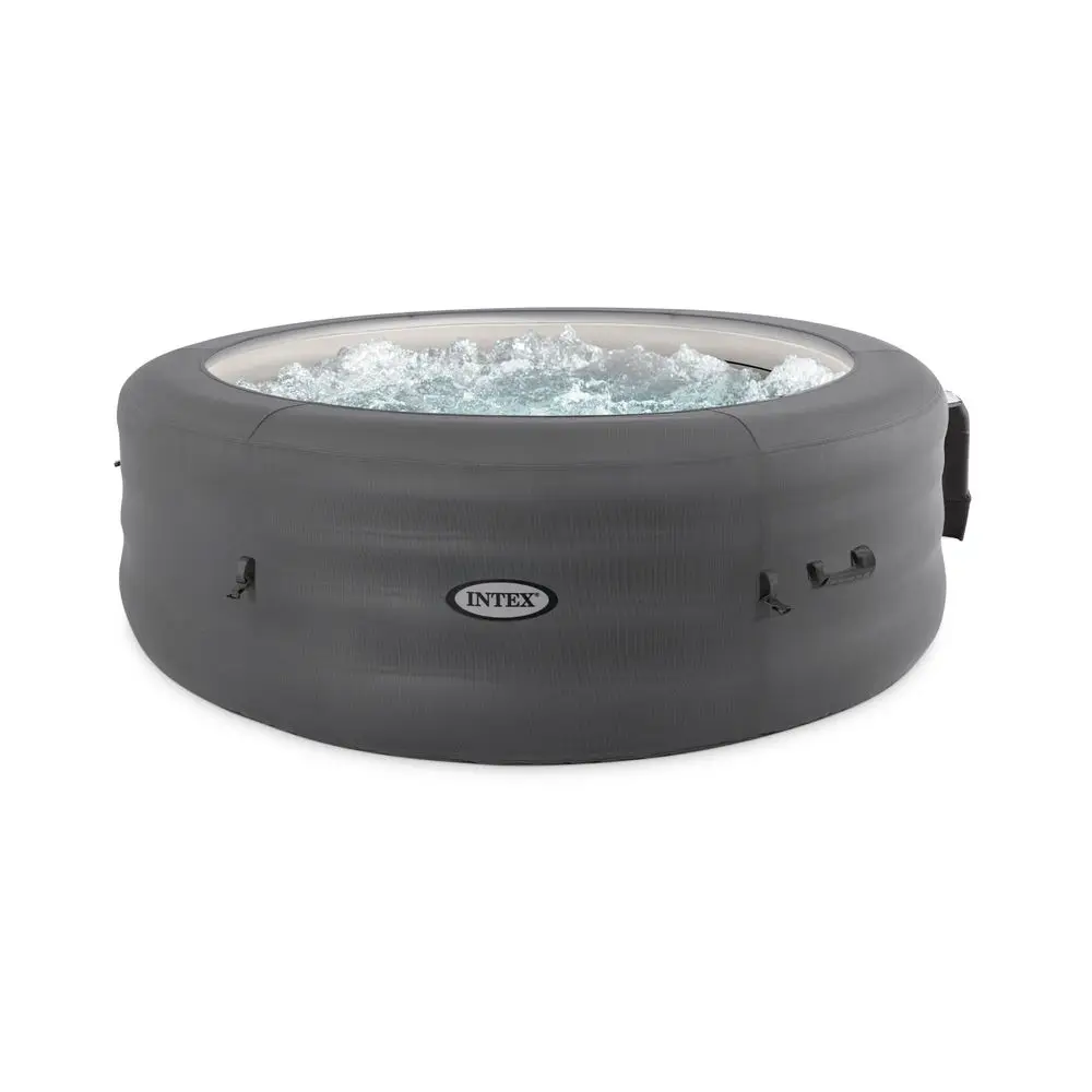 SimpleSpa 6 Person Round Inflatable Hot Tub, Bubble Massage Spa Set with Insulated Cover, Thermal Ground Cloth, amp Chemical Di
SimpleSpa 6 Person Round Inflatable Hot Tub, Bubble Massage Spa Set with Insulated Cover, Thermal Ground Cloth, amp Chemical Di