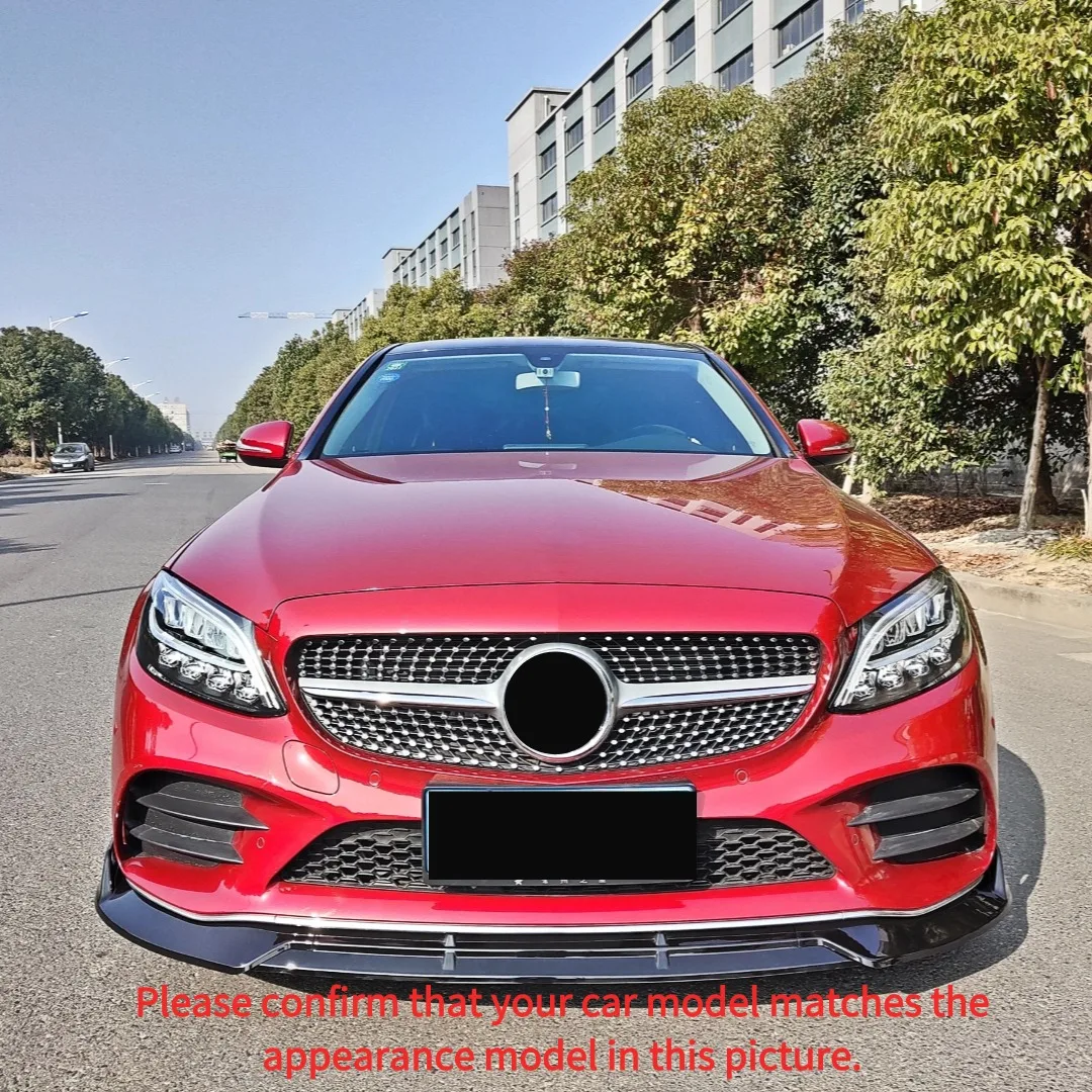 Front Splitter Guard Bumper Lip Spoiler Chin Air Dam Tuning Accessories Body Kit Styling For Mercedes Benz C Class W205 2019-22
Front Splitter Guard Bumper Lip Spoiler Chin Air Dam Tuning Accessories Body Kit Styling For Mercedes Benz C Class W205 2019-22
