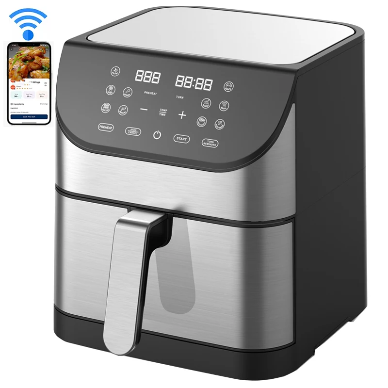 2026 New Model Multi-functionalHot Sale Stainless Steel Air Fryer Oil-free Home Cooking Wifi Air Fryer Overheat Protection Elect
2026 New Model Multi-functionalHot Sale Stainless Steel Air Fryer Oil-free Home Cooking Wifi Air Fryer Overheat Protection Elect