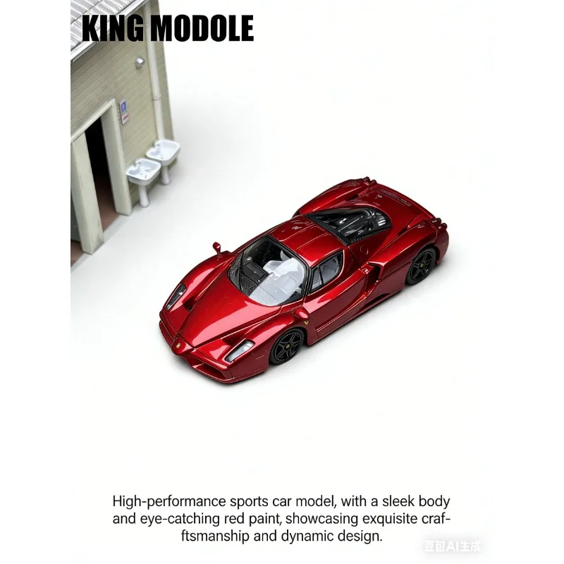 King Model 1:64 Alloy Cast Enzo Open-Top Car Model Static Simulation Vehicle Scale Model Adult Collection
King Model 1:64 Alloy Cast Enzo Open-Top Car Model Static Simulation Vehicle Scale Model Adult Collection