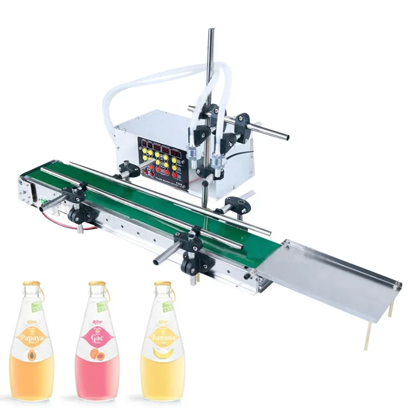 110V 220V Electric Digital Control Pump bottle Liquid Filling Machine Small Filling Machine With Conveyor Belt
110V 220V Electric Digital Control Pump bottle Liquid Filling Machine Small Filling Machine With Conveyor Belt