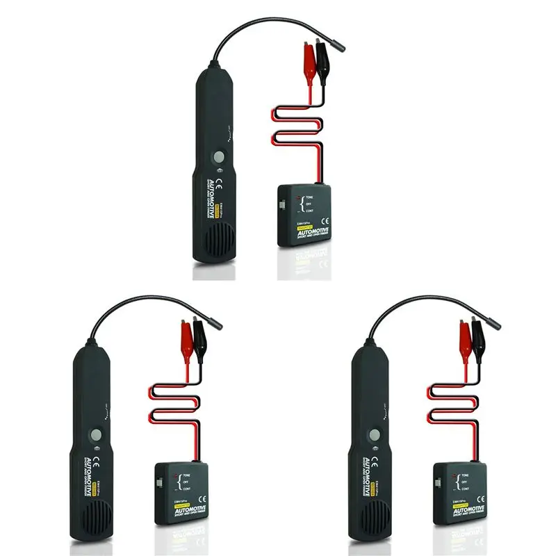 3X Automotive Wire Short Open Finder Circuit Detector Power Cable Tester Tracer EM415PRO Scanner Diagnostic Tool
3X Automotive Wire Short Open Finder Circuit Detector Power Cable Tester Tracer EM415PRO Scanner Diagnostic Tool