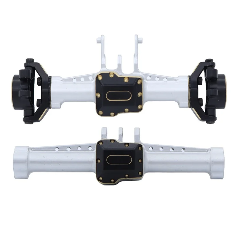 A63T-Metal Rear Axle Housing RC Car Kit With Brass Axle Cover Steering Block For TRX4M 1/18 RC Crawler Car Upgrade Parts Silver
A63T-Metal Rear Axle Housing RC Car Kit With Brass Axle Cover Steering Block For TRX4M 1/18 RC Crawler Car Upgrade Parts Silver