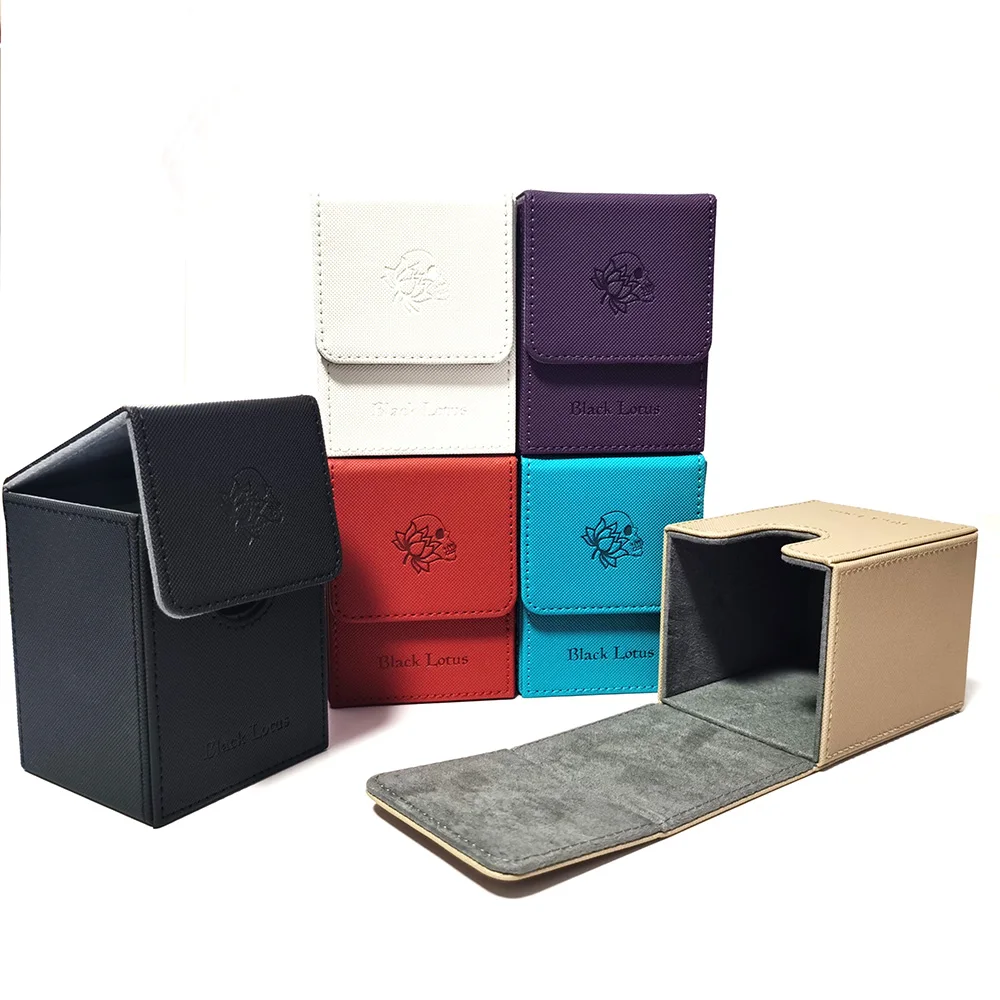 PU Leather PREMIUM High-End Strong Large 90+Card Storage Box PVC Free TCG Collection DECK CASE Holder for MAGIC/PKM/YGO/CARD Red
PU Leather PREMIUM High-End Strong Large 90+Card Storage Box PVC Free TCG Collection DECK CASE Holder for MAGIC/PKM/YGO/CARD Red