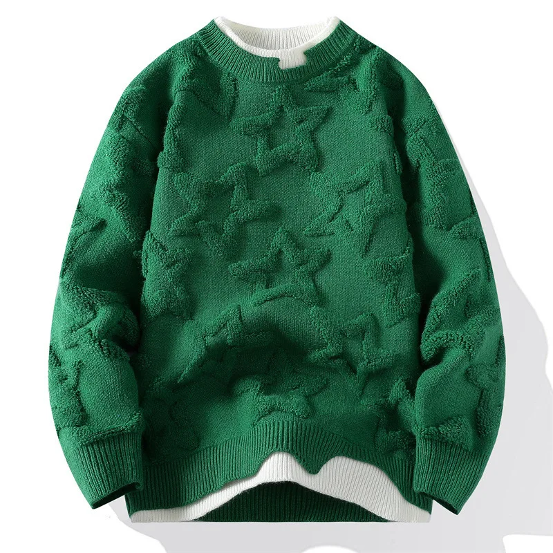 Men's round Ne Knitwear Casual Faion Simple Korean Sle Teenager Trendy Sweater Comfortable Breathable Autumn Season
Men's round Ne Knitwear Casual Faion Simple Korean Sle Teenager Trendy Sweater Comfortable Breathable Autumn Season