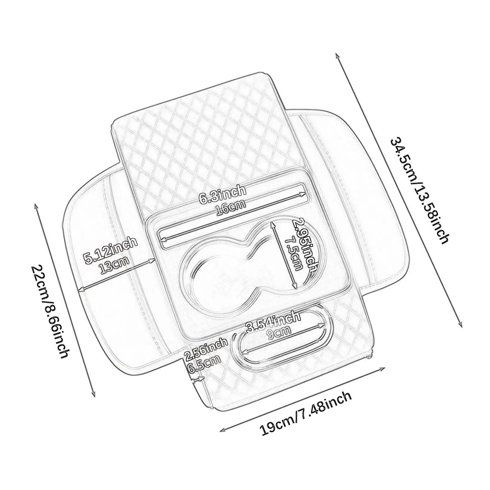 Universal PU Leather Car Armrest Cushion Pad Center Console Protection Multifunction Easy Installation with Cup Holder Organizer
Universal PU Leather Car Armrest Cushion Pad Center Console Protection Multifunction Easy Installation with Cup Holder Organizer