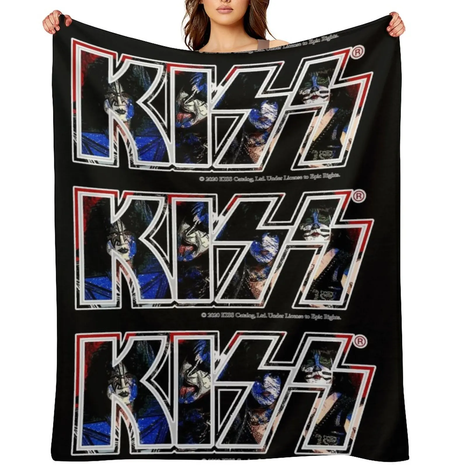 Kiss Logo Band Vector paint art Throw Blanket blankets and throws Soft Plush Plaid Decorative Throw Flannel Fabric Blankets
Kiss Logo Band Vector paint art Throw Blanket blankets and throws Soft Plush Plaid Decorative Throw Flannel Fabric Blankets