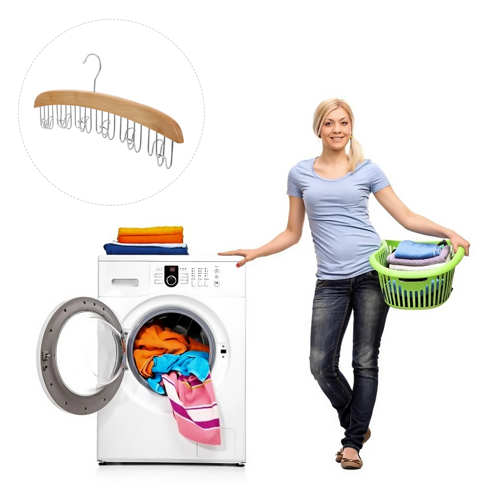 1pc Belt Hangers Rotating Tie Rack Non Slip Closet Organizer Wooden Stainless Steel Swivel Hooks For Belts Ties Scarves Purse
1pc Belt Hangers Rotating Tie Rack Non Slip Closet Organizer Wooden Stainless Steel Swivel Hooks For Belts Ties Scarves Purse