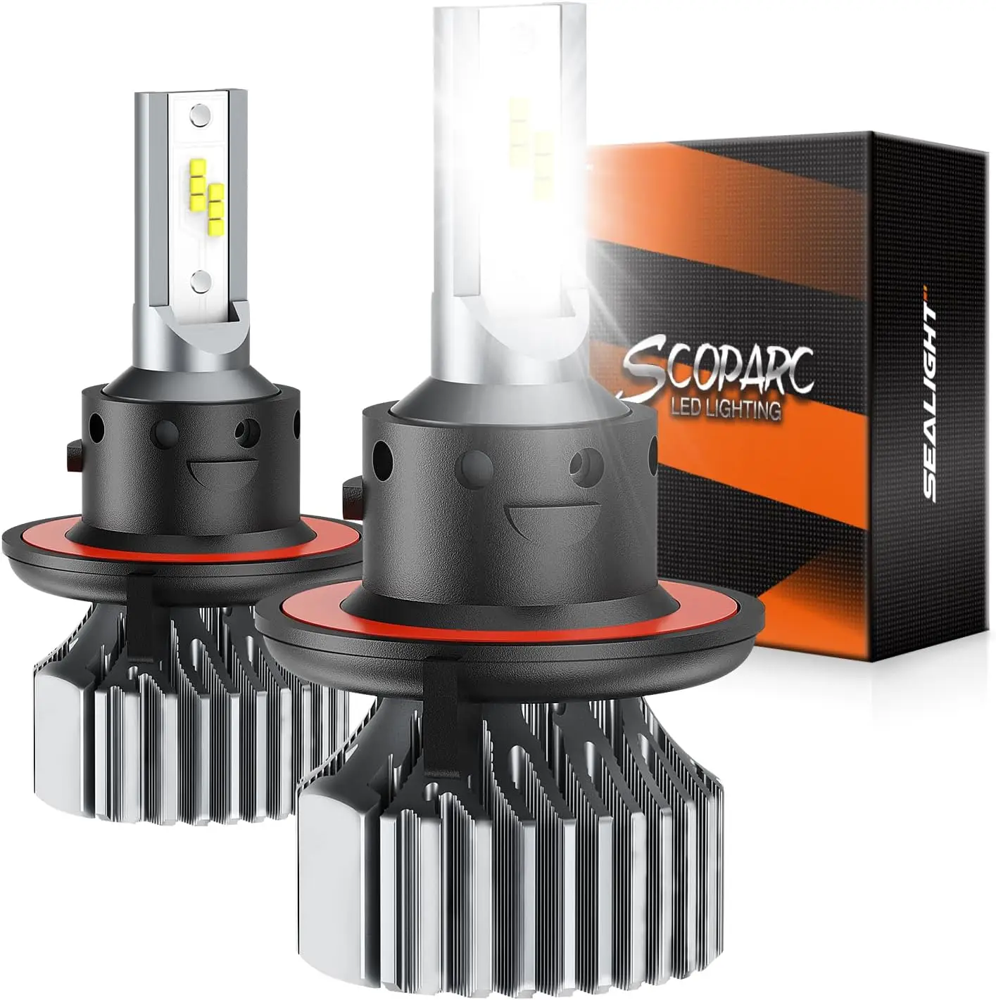 Super Bright H13 Fog Lights, 42000LM 60W White, Fanless Plug-and-Play Design, IP68 Waterproof, Pack of 2
Super Bright H13 Fog Lights, 42000LM 60W White, Fanless Plug-and-Play Design, IP68 Waterproof, Pack of 2