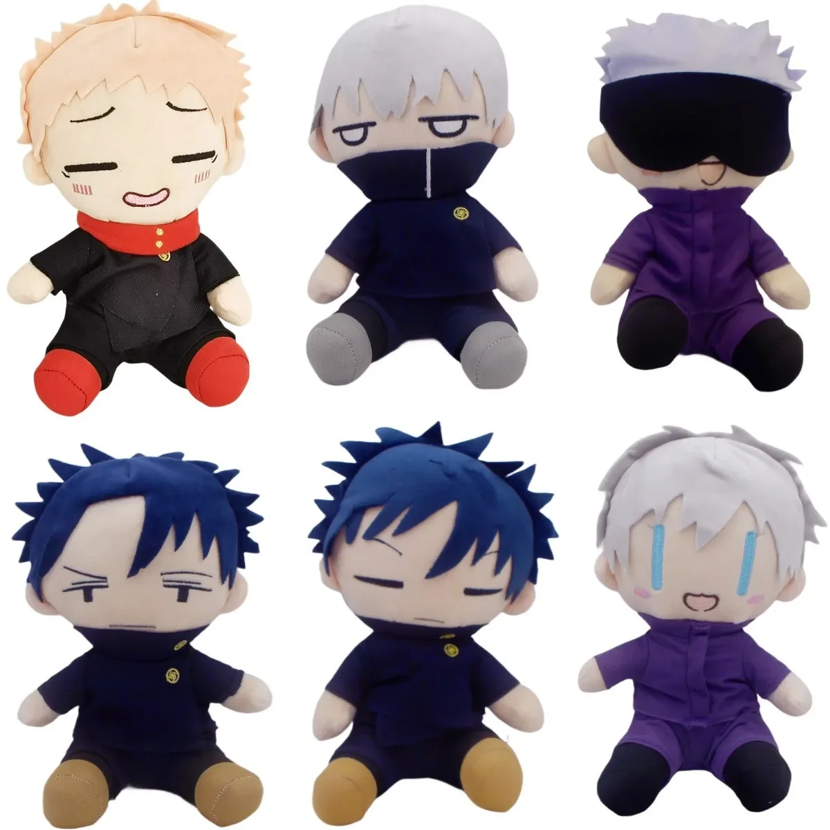 Jujutsu Kaisen Plush Toy - 6 Styles Soft Stuffed Dolls Yuji, Gojo, Megumi, Anime Collectible Gift
Jujutsu Kaisen Plush Toy - 6 Styles Soft Stuffed Dolls Yuji, Gojo, Megumi, Anime Collectible Gift