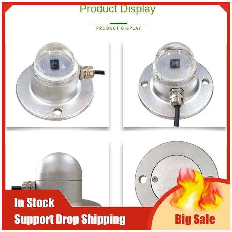 Total Solar Radiation Sensor Transmitter Reflection Radiometer Detector Outdoor 4-20MA Output
Total Solar Radiation Sensor Transmitter Reflection Radiometer Detector Outdoor 4-20MA Output