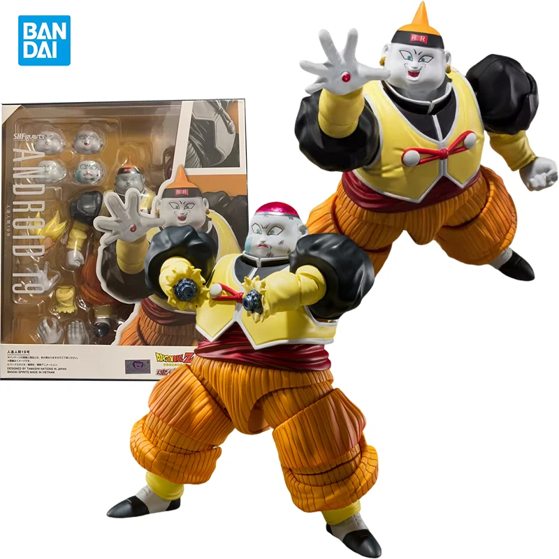 Bandai Genuine Artificial man 19 SHF Dragon Ball Anime figure Movable toy Anime Peripheral Action Figures Doll for Collectors
Bandai Genuine Artificial man 19 SHF Dragon Ball Anime figure Movable toy Anime Peripheral Action Figures Doll for Collectors