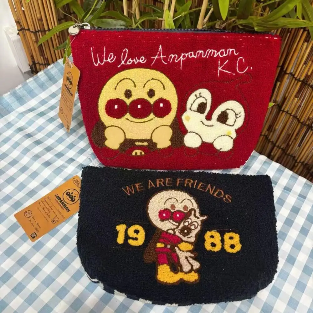 Anpanman Plush Embroidery Bag Single Layer Zipper Large Capacity Portable Cosmetic Storage Tote Bag Inner Bag Friend Easter Gift
Anpanman Plush Embroidery Bag Single Layer Zipper Large Capacity Portable Cosmetic Storage Tote Bag Inner Bag Friend Easter Gift